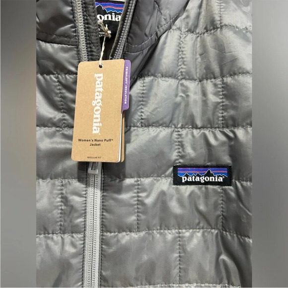 Patagonia Women’s S Small Nano Puff Jacket NWT Feather Grey Puffer - Picture 4 of 15